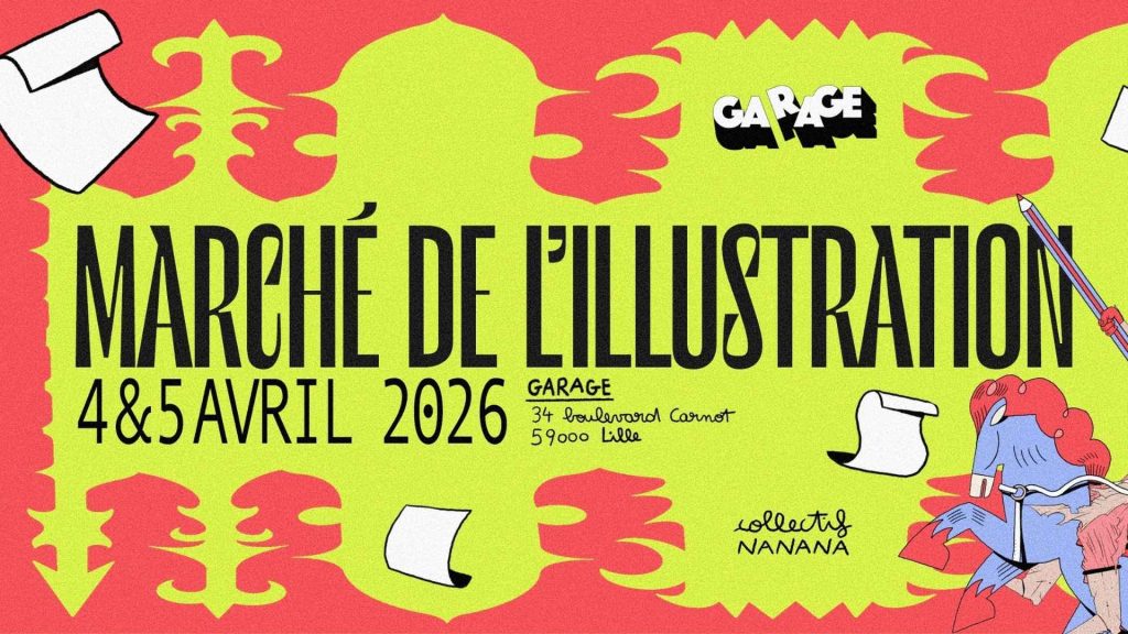 marché de l'illustration à lille