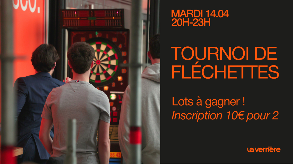 tournoi de fléchettes à Lille